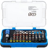 BGS Color-Bit-Satz | mit Bit-Knarre | Antrieb Außensechskant 6,3 mm (1/4") | 43-tlg.