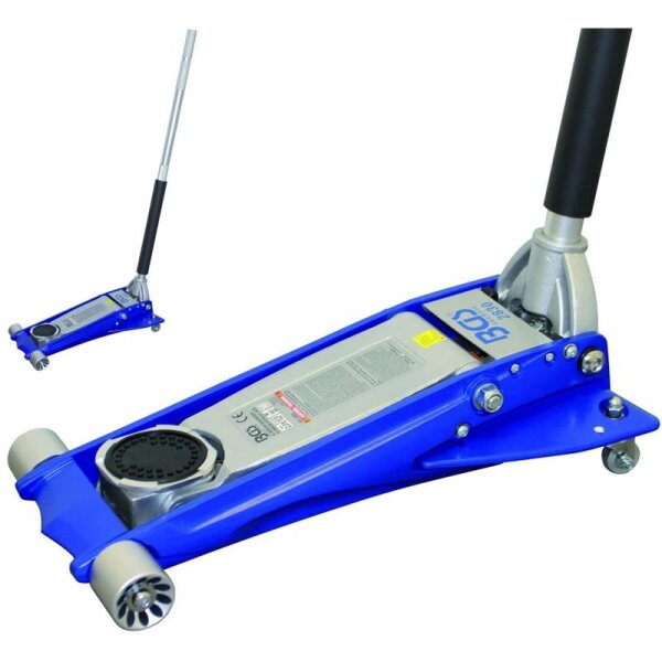 Aluminium Wageheber, extra flach, 2 Tonnen
