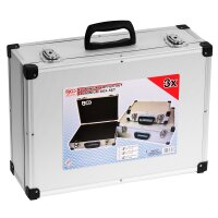 BGS Aluminum Werkzeug Koffer Satz, 3 Teilig