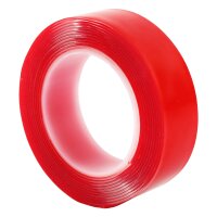 Doppelseitiges Klebeband Transparent - Acryl 1 - 24 Rollen