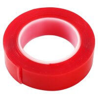 Doppelseitiges Klebeband Transparent - Acryl 1 - 24 Rollen