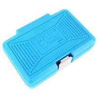 BGS Steckschlüssel-Einsatz-Satz Zwölfkant | Antrieb Innenvierkant 12,5 mm (1/2") | SW 8 - 24 mm | 16-tlg.