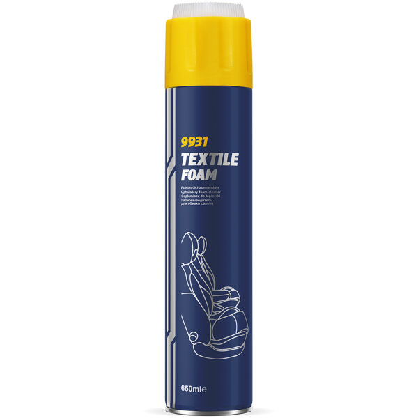 MANNOL 9931 Textile Foam, 650 ml