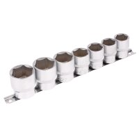 BGS Steckschlüsseleinsatz-Set, 12,5 (1/2), 6-kant, 20 - 32 mm, 7-tlg.