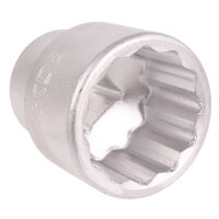 BGS Steckschlüsseleinsatz, 20 mm 3/4", 12-kant,...