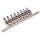 BGS Kardangelenk-Bit-Einsatz-Set, T-Profil (für Torx), 6,3 (1/4), T8-T40, 8-tlg.
