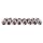 BGS Kardangelenk-Bit-Einsatz-Set, T-Profil (für Torx), 6,3 (1/4), T8-T40, 8-tlg.
