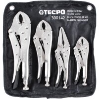 TECPO Gripzangen-Satz, 4-teilig