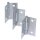 BGS DIY Scharnier-Set, 50 x 50 mm, 3-tlg.