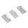 BGS DIY Scharnier-Set, 50 x 50 mm, 3-tlg.