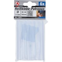 BGS DIY Heißklebe-Patronen | transparent | Ø 11mm, 100mm | 6-tlg.
