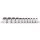 BGS Steckschlüssel-Einsatz-Satz, Sechskant | Antrieb Innenvierkant 10 mm (3/8") | SW 5/16" - 7/8" | 11-tlg.