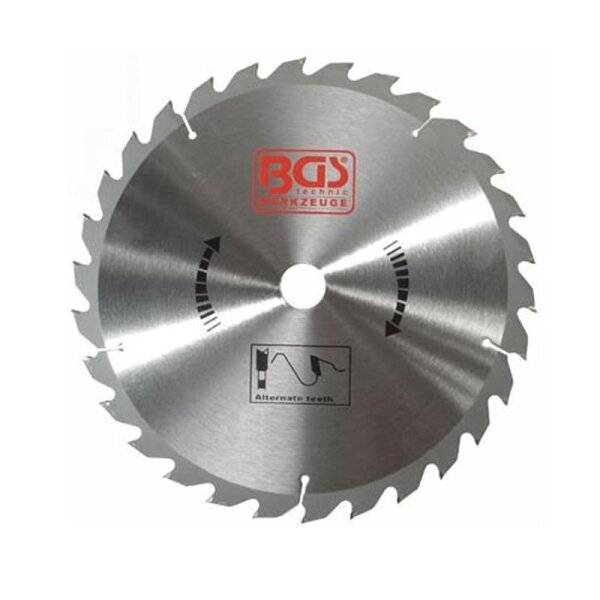 BGS DIY Hartmetall-Kreissägeblatt, Durchmesser 190 mm, 24 Zähne