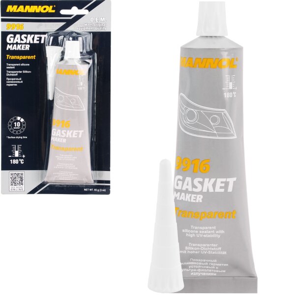 MANNOL 9916 Gasket Maker Dichtungsersatz, 85g