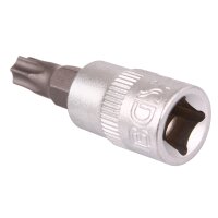 BGS Bit-Einsatz-Set, 6,3 (1/4), T-Profil mit Bohrung, T10 - T50
