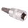BGS Bit-Einsatz-Set, 6,3 (1/4), T-Profil mit Bohrung, T10 - T50