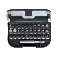 BGS DIY Bitsatz, Antrieb Außensechskant 6,3 mm 1/4...