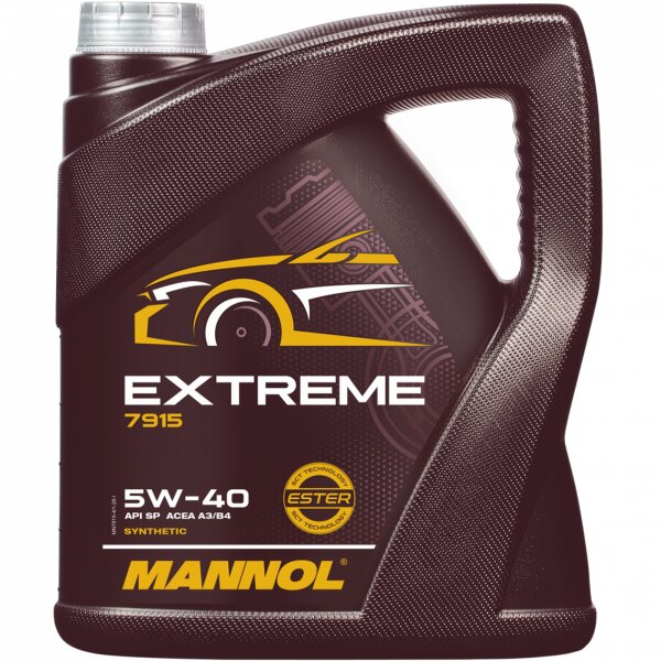 MANNOL Extreme 5W-40 API SN/CF, 5 Liter
