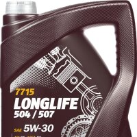 MANNOL Longlife 504.00 / 507.00 5W-30, 5 Liter