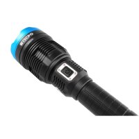 TECPO Taschenlampe 8000 Lumen, 6500K, 200m Leuchteweite, Akku Power-Lampe