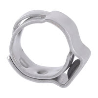 TECPO Schlauchschellen 1 Ohr B:7 mm Ø12.8-15.3 mm...