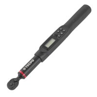 TECPO Digitaler Drehmomentschlüssel 1/4" 6,3 mm 1,5–30 Nm mit Display und Speicherfunktion