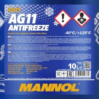 MANNOL Antifreeze AG11 Kühlerfrostschutz (-...