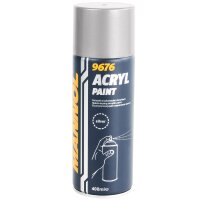 MANNOL Acryl Paint Silver, 400 mL