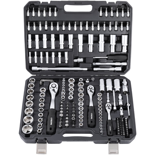 TECPO Steckschlüssel-Satz 192-tlg. – 1/4", 3/8", 1/2" Antrieb