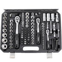 TECPO Steckschlüssel-Satz 192-tlg. – 1/4", 3/8", 1/2" Antrieb