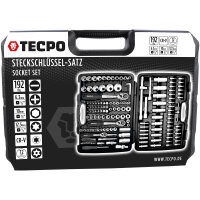 TECPO Steckschlüssel-Satz 192-tlg. – 1/4", 3/8", 1/2" Antrieb