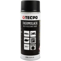 TECPO Thermolack Auspufflack Ofenlack 800°C schwarz 400 ml