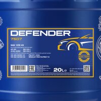 MANNOL Defender 10W-40 Motoröl API SL/CF 20 Liter