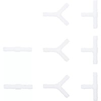 BGS Schlauchverbinder-Sortimente | kraftstoffbeständig | 8 mm | 8 tlg.
