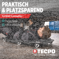 TECPO KFZ Werkstattrollbrett Rollliege 360° drehbar Montageliege Werkstattliege mit 300kg Tragkraft und Kopfstütze