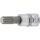 BGS Bit-Einsatz | Antrieb Innenvierkant 6,3 mm (1/4") | Innenvielzahn (für XZN) M8