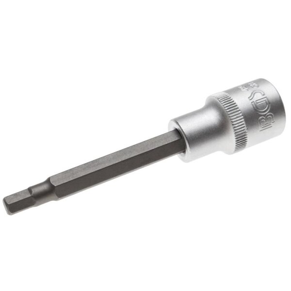 BGS Bit-Einsatz | Länge 100mm | Antrieb Innenvierkant 12,5mm (1/2") | Innensechskant 6mm