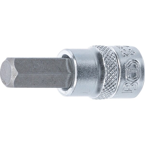 BGS Bit-Einsatz | Antrieb Innenvierkant 10 mm (3/8") | Innensechskant 10 mm
