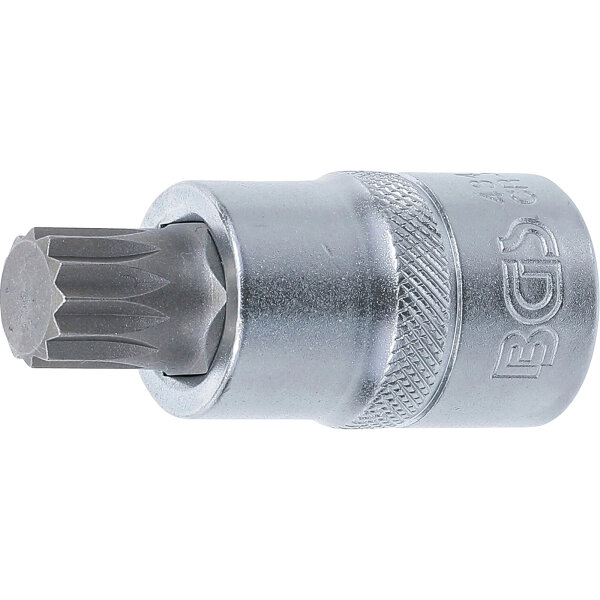BGS Bit-Einsatz, Innenvielzahn M14 x 55 mm, 12,5(1/2)