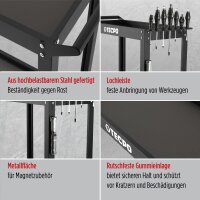 TECPO Werkstattwagen | 200 kg Tragkraft  | 2 Etagen
