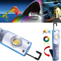 TECPO Werkstattlampe LED Lampe mit Farbanpasung | COLOUR...