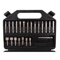 BGS Bohrmaschinen-Bit-Satz | Antrieb Außensechskant 6,3 mm (1/4") | 41-tlg.