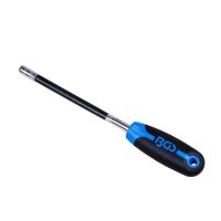 BGS Bit-Schraubendreher für Bits mit flexiblem Schaft | Abtrieb Innensechskant 6,3mm (1/4")