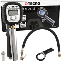 TECPO Digitale Druckluft Reifenfüllpistole LCD...
