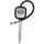 TECPO Digitale Druckluft Reifenfüllpistole LCD Luftdruckmesser 0–10 bar 1/4 Zoll Reifenfüller Schlauch 400 mm für Werkstatt und Service