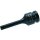 BGS Kraft-Bit-Einsatz | Antrieb Innenvierkant 12,5mm (1/2") | Keil-Profil (für RIBE) M8