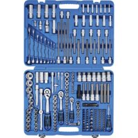 BGS Steckschlüssel-Satz Sechskant | Antrieb 6,3mm (1/4") / 10mm (3/8") / 12,5mm (1/2") | 214-tlg.