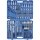 BGS Steckschlüssel-Satz Sechskant | Antrieb 6,3mm (1/4") / 10mm (3/8") / 12,5mm (1/2") | 214-tlg.