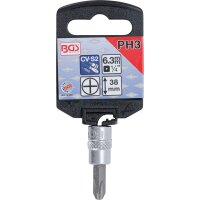 BGS Bit-Einsatz | Antrieb Innenvierkant  6,3 mm...