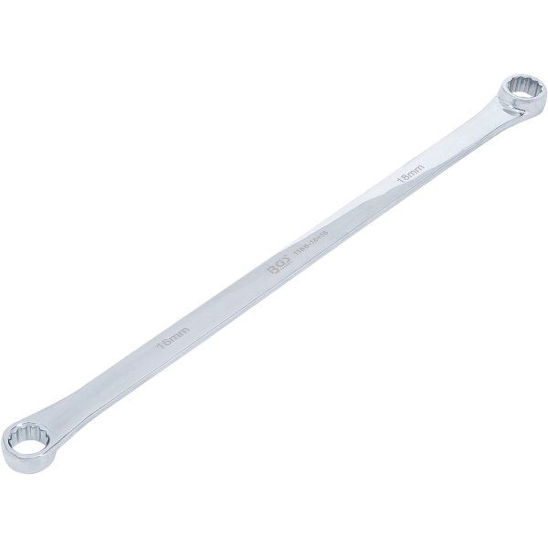 BGS Doppelringschlüssel 16x18 mm, 410 mm lang